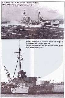 Profile Morskie 01 Britische leichte Kreuzer HMS Ajax  
