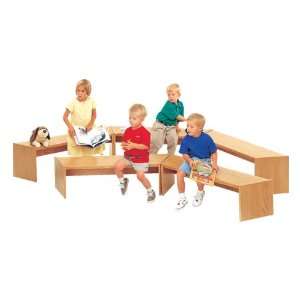  Story Time Bench 13 1/2 W x 46 L x 16 H Office 
