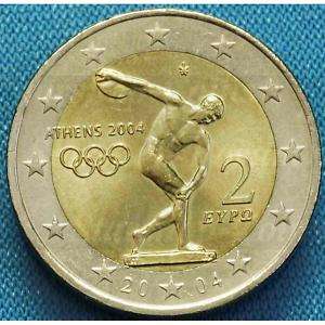 Griechenland 2 Euro 2004 Olympia  