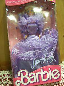 Lilac and Lovely Barbie 1987 #7669 Original Box  