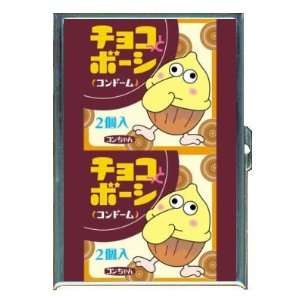 Condom Japan Funny Cartoon ID Holder, Cigarette Case or Wallet MADE 