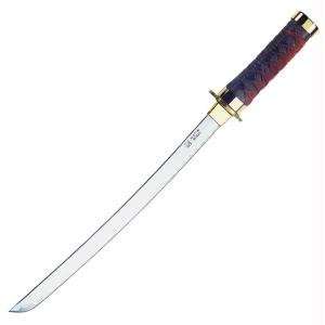   Cutlery Braided Leather Samurai Sword Wakizashi