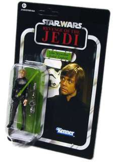 Hier bieten wir die verpackte Star Wars Figur Luke Skywalker, Endor 