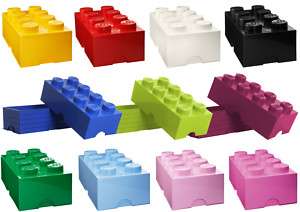 LEGO Aufbewahrungsbox 8er Stein XL DUPLO Legostein Box  
