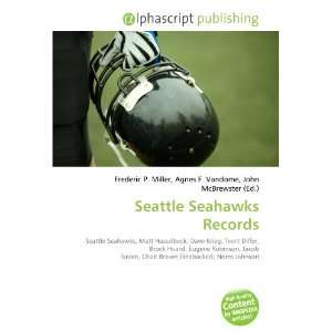  Seattle Seahawks Records (9786134082273) Books