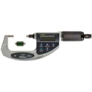 Mitutoyo 227 213 ABSOLUTE Digimatic LCD Micrometer, Friction Thimble 