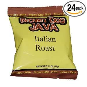 Brown Dog Java Italian Roast, 1.3 Ounce (Pack of 24)  