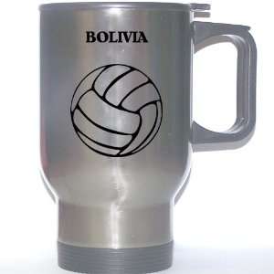    Bolivian Volleyball Stainless Steel Mug   Bolivia 