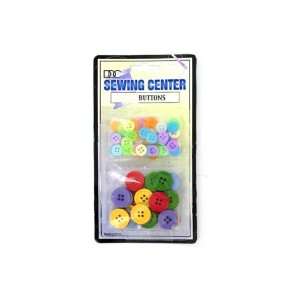 72 Packs of 85 Pack colored button set 
