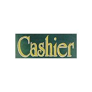  Cashier Wooden Sign