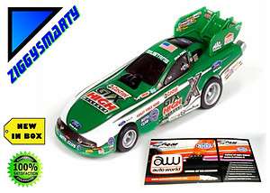 Auto World 4 Gear NHRA Mustang John Force AW HO Scale Slot Car Release 
