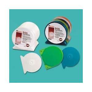  IVR87825 Sea Shell Polypropylene CD/DVD Storage Cases 
