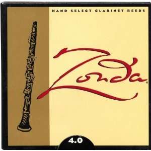  Zonda Hand Select Bb Clarinet Reeds Strength 2.5 Box of 5 
