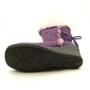 Wedge Heel Knee High Suede Womens Boots, Purple size 7US/37.5EU/5AU 