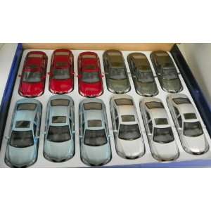  Sunnyside 1/32 Scale Diecast Toyota Camry Box of 12 Cars 