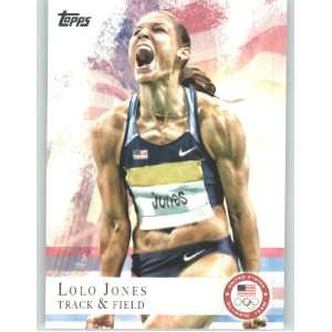  2012 Topps US Olympic Team Collectible Card # 70 Lolo 