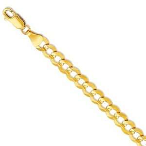  14k Solid Yellow Gold 4.7mm Cuban Curb Chain Necklace 20 