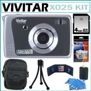  Vivitar Vivicam X025 10.1MP Digital Camera in Graphite 