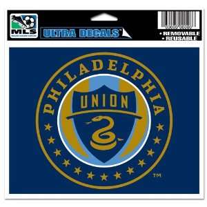 Philadelphia Union Ultra decals 5 x 6   colored