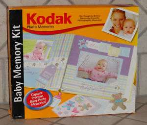 KODAK BABY MEMORIES SCRAPBOOK KIT MADE EASY GREAT GIFT  