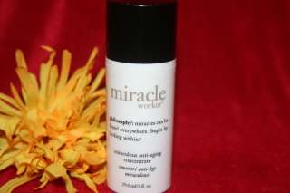 PHILOSOPHY MIRACLE WORKER CONCENTRATE MIRACULOUS 1 0Z  