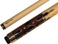 Cuetec R360 Inlay Cue   Diamond Design w/ Maple Wrap