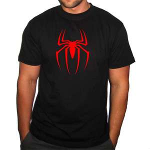 SPIDERMAN RETRO SUPER HERO Movie Marvel Logo T shirt Mens Ladies 