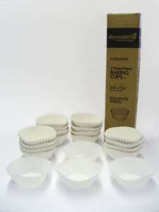 500 CT. 3 Fluted Paper Liner Baking Cups  