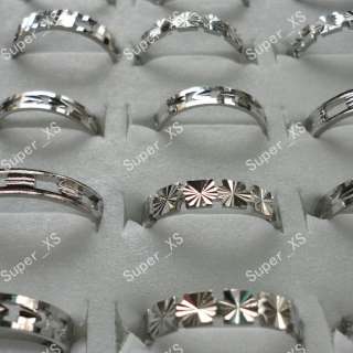 wholesale jewelry lots 15pcs 925 silver fashion rings new free 