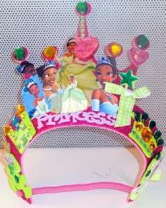 OOAK Disney Princess Tiaras / Crowns Party Hats / Favors Rapunzel 