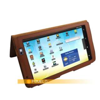   Folio Leather Case Cover For 10 Archos 101 Internet Tablet  