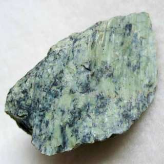 GREEN SERPENTINE California El Dorado Quality Stone Mineral Specimen 