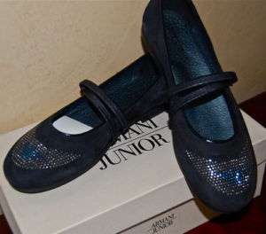NEW Designer ARMANI Mary Jane Shoes Italy Boutique 9  