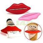   Lip Kiss Easy Press Dispenser Squeeze Toothpaste Gadget Bathroom Daily