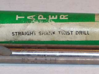 Precision Straight Shank Carbide Tipped High Speed 23/64 Twist Drill 