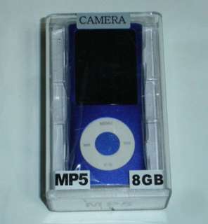 8GB 5th  MP4 MP5 Player FM CAMERA Pink color  