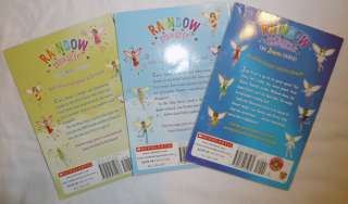 LOT 3 BOOKS FAIRIES Ella Tia India RAINBOW MAGIC FAIRY  