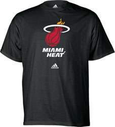 Miami Heat adidas Primary Logo T Shirt 
