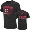 Cincinnati Reds Black Electric Atmosphere Fashion T Shirt