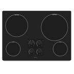 30 in. Smooth Surface Electric Cooktop in Black