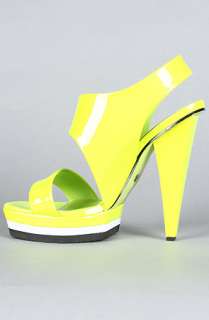 Blonde Ambition The Nora Shoe in Yellow  Karmaloop   Global 