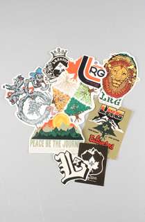 LRG Core Collection The Holiday Sticker Pack in Multi  Karmaloop 