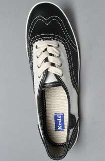 Keds The Champion Spectator Sneaker in Black and White  Karmaloop 