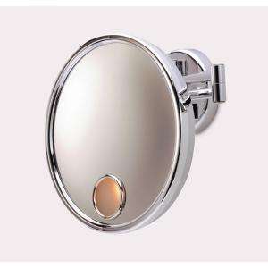 Jerdon Wall Mounted Lighted Mirror in Chrome JD7C  