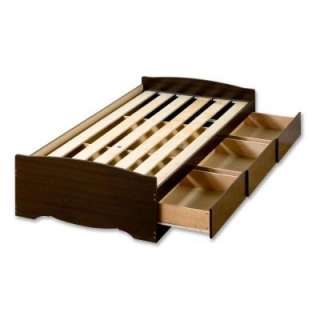   Twin 3 Drawer Platform Storage Bed (EBT 4100 2K) from 