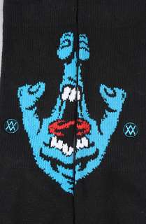 Stance Socks The Screaming Hand Sock in Black  Karmaloop   Global 