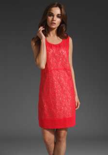 MARC BY MARC JACOBS Muriel Lace Dress in Fiery Fuchsia at Revolve 