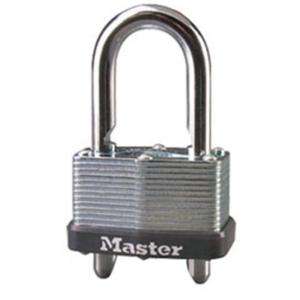 Master Lock 1 3/4 Laminated Steel Padlock with Removable Adjustable 