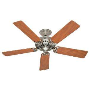 Summer Breeze 52 in. Brushed Nickel Ceiling Fan 25518 at The Home 