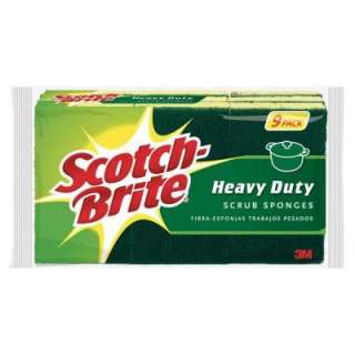 Scotch Brite Heavy Duty Scrub Sponge (9 Pack) 429 CC  